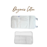 3 Piece Waist & Knee Wraps Organic Cotton Castor Oil Pack