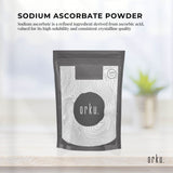 Orku 2Kg Sodium Ascorbate - High Purity Soluble Crystalline Powder Ingredient