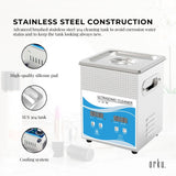 Orku 2L Digital Ultrasonic Jewellery Cleaner for Watches and Parts