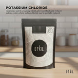 Orku 400g Potassium Chloride Powder (KCl) - Food Grade E508 Salt Substitute