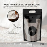 Orku 5Kg Fine Diatomaceous Earth - Food Grade FCC Fossil Shell Flour Powder