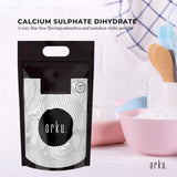 Orku Fine Calcium Sulphate Gypsum Powder Bulk - Dihydrate Food Grade FCC E516