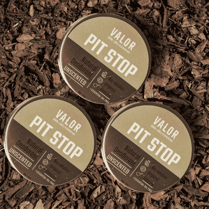 Pit Stop Deodorant (Unscented) 3-Pack