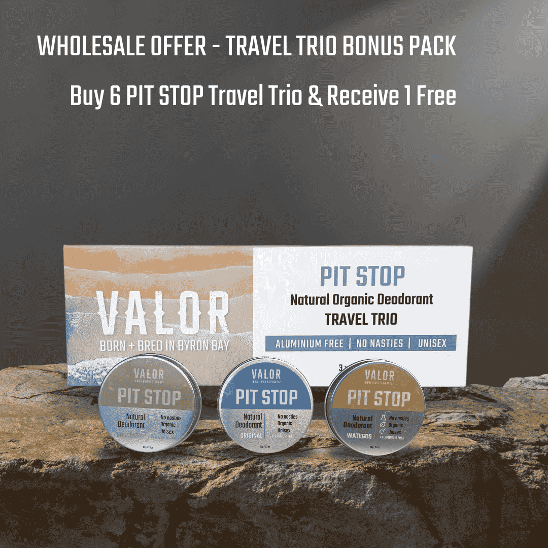 Pit Stop Deodorant Travel Trio W/SALE Buy 6 + 1 Free
