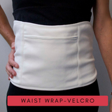 1 Piece Waist Wrap Organic Cotton Castor Oil Pack - Velcro