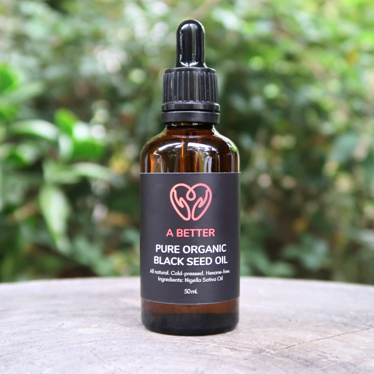 Pure Organic Black Seed Oil 50mL - Amber Glass Bottle
