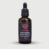 Pure Organic Black Seed Oil 50mL - Amber Glass Bottle
