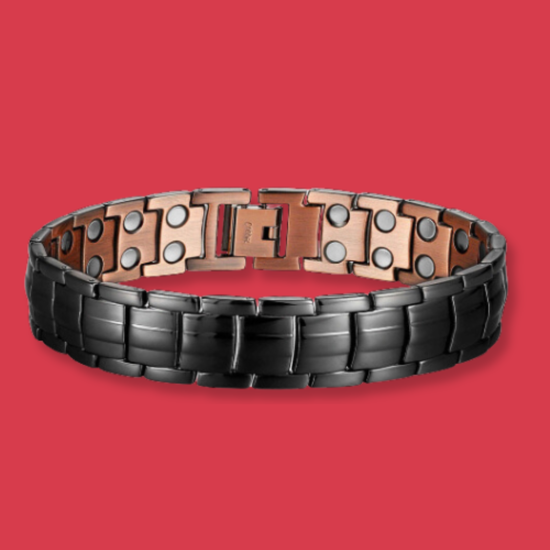 Pure Copper Magnetic Therapy Bracelet - Link Design