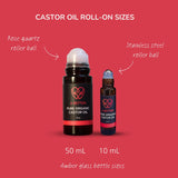Pure Organic Castor Oil - Amber Glass Bottle
