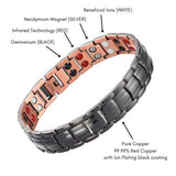 Pure Copper Magnetic Therapy Bracelet - Four Elements Design