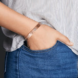 Pure Copper Magnetic Therapy Bracelet - Hearts Design