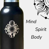 Pure Stainless Steel Double Wall Insulated Water Bottle