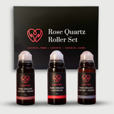 Rose Quartz Roller Set