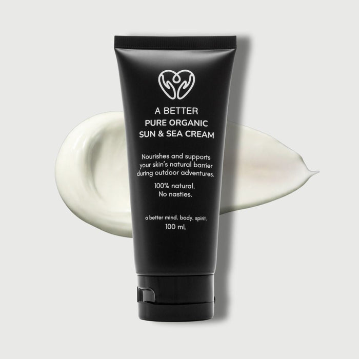 Pure Organic Sun & Sea Cream - Tallow + Non-Nano Zinc Oxide