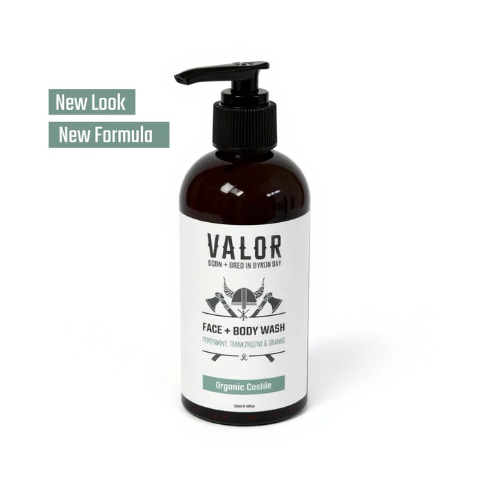 Castile Face and Body Wash (Peppermint)