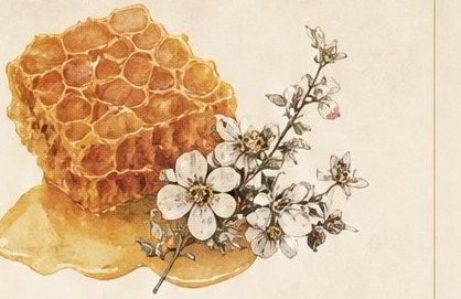 Manuka Honey illustration